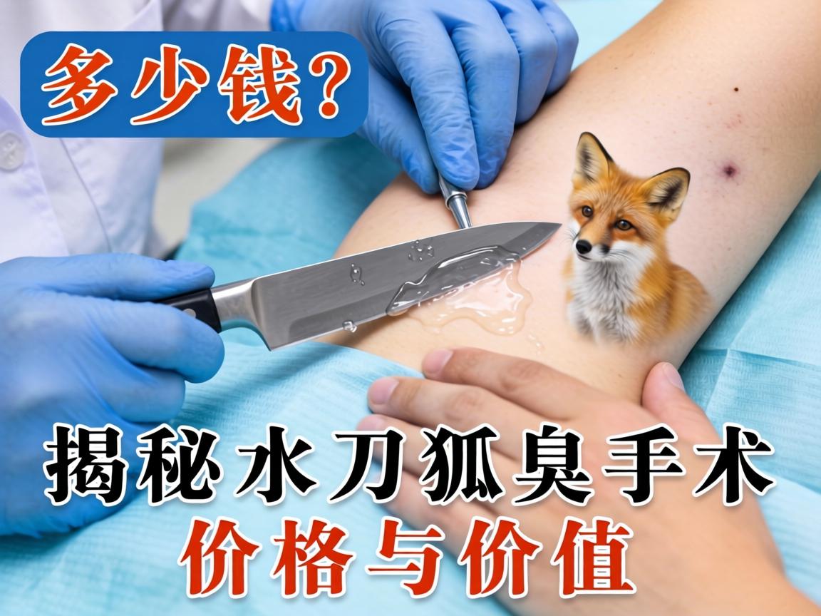 水刀狐臭手术多少钱？揭秘水刀狐臭手术价格与价值