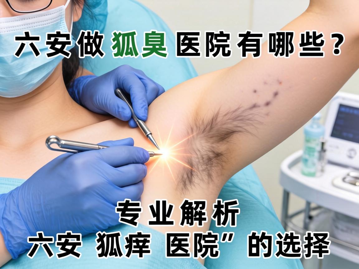 六安做狐臭医院有哪些？专业解析六安狐臭医院的选择