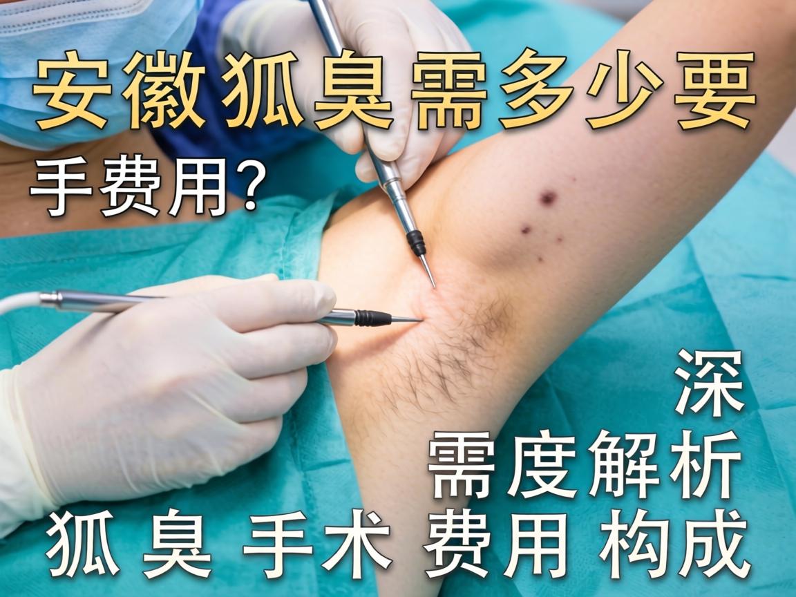 安徽狐臭手术需要多少费用？深度解析狐臭手术费用构成