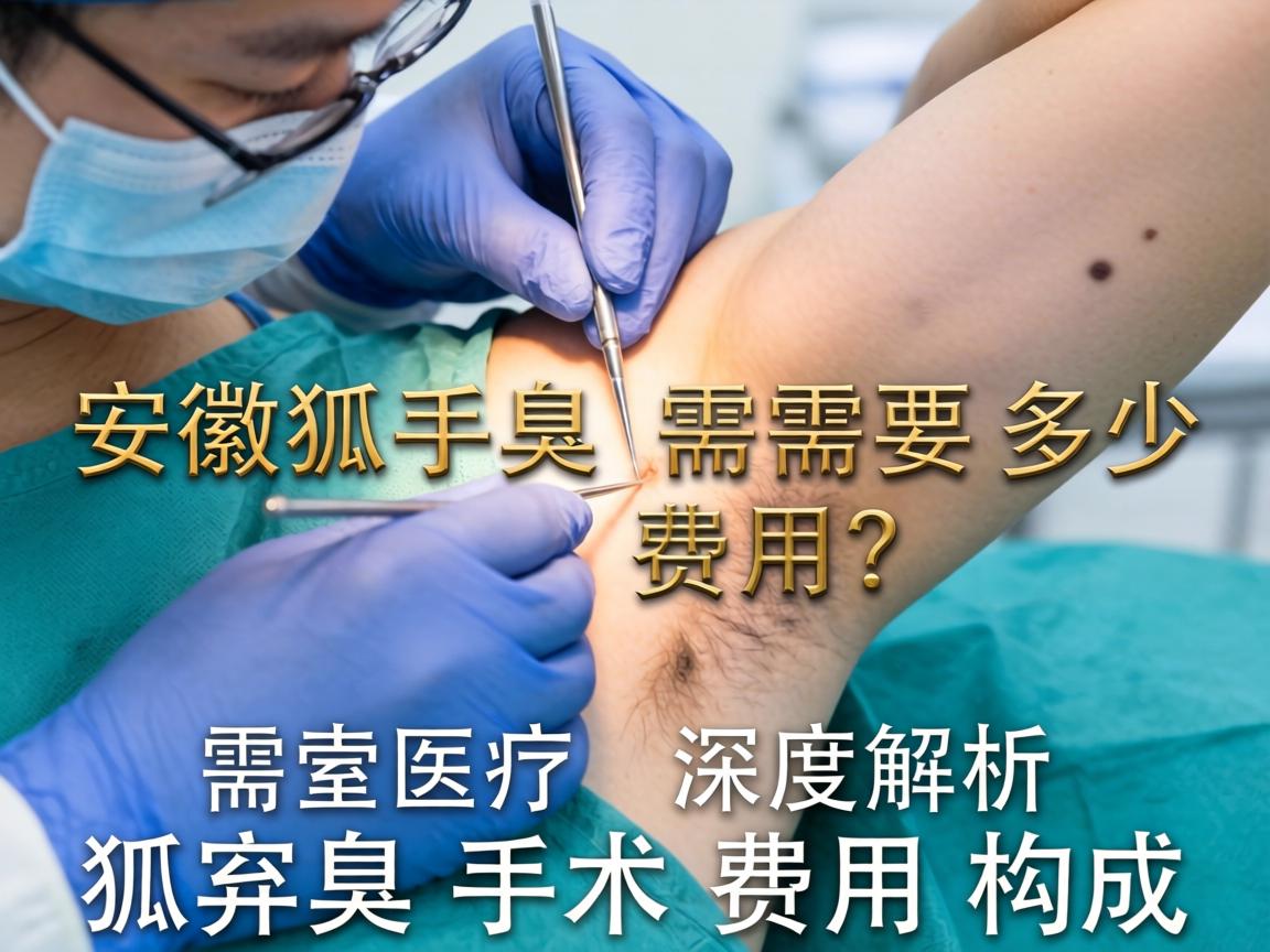 安徽狐臭手术需要多少费用？深度解析狐臭手术费用构成
