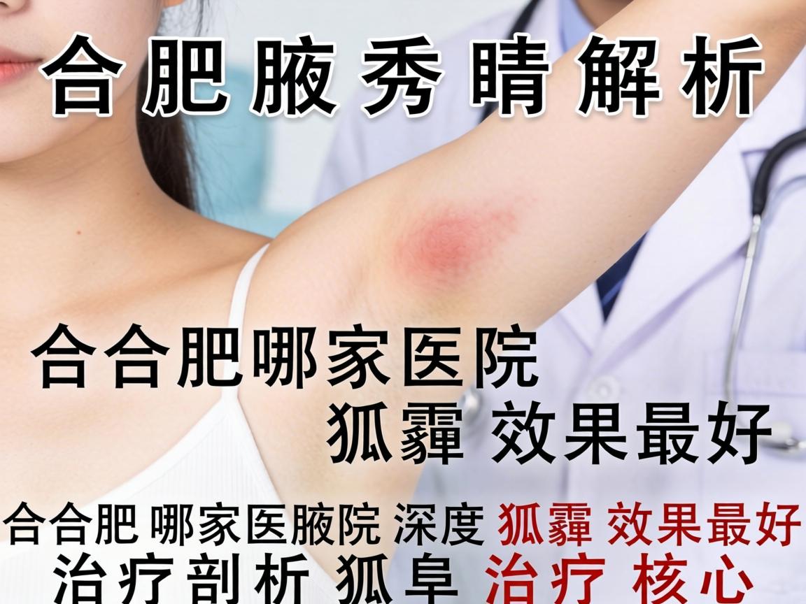 合肥腋秀解析，合肥哪家医院治疗狐臭效果最好，深度剖析狐臭治疗核心