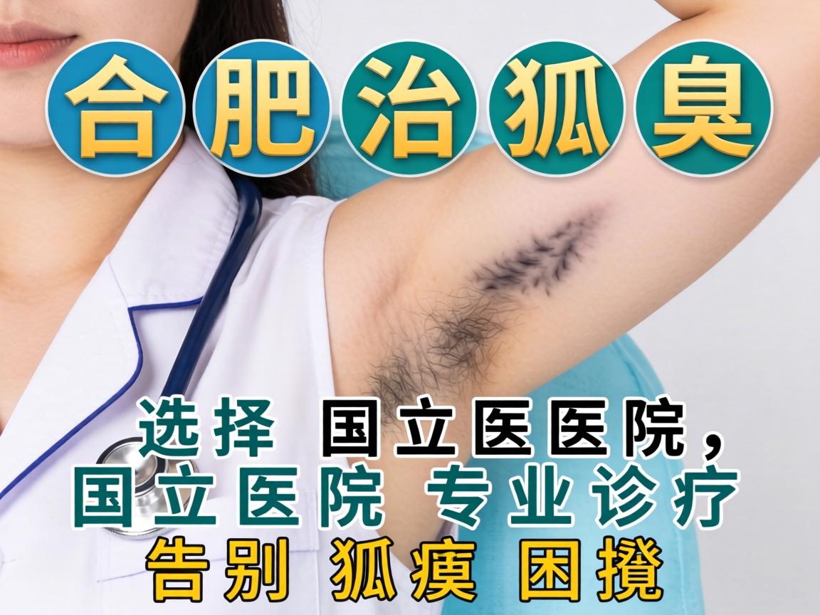 合肥治狐臭选择国立医院，国立医院专业诊疗告别狐臭困扰