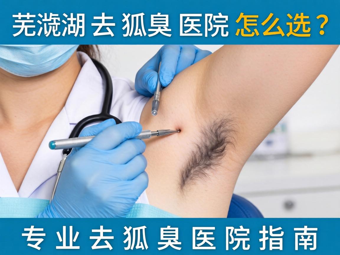 芜湖去狐臭医院怎么选？专业去狐臭医院指南