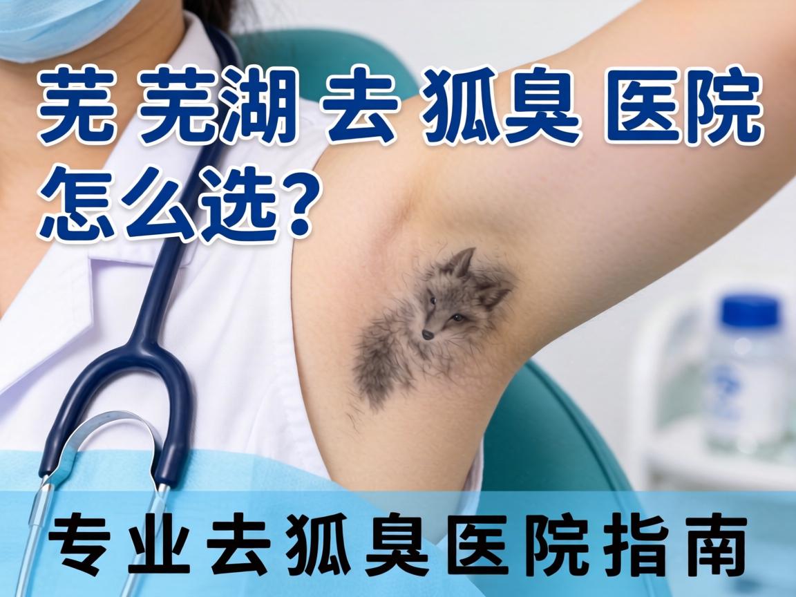芜湖去狐臭医院怎么选？专业去狐臭医院指南