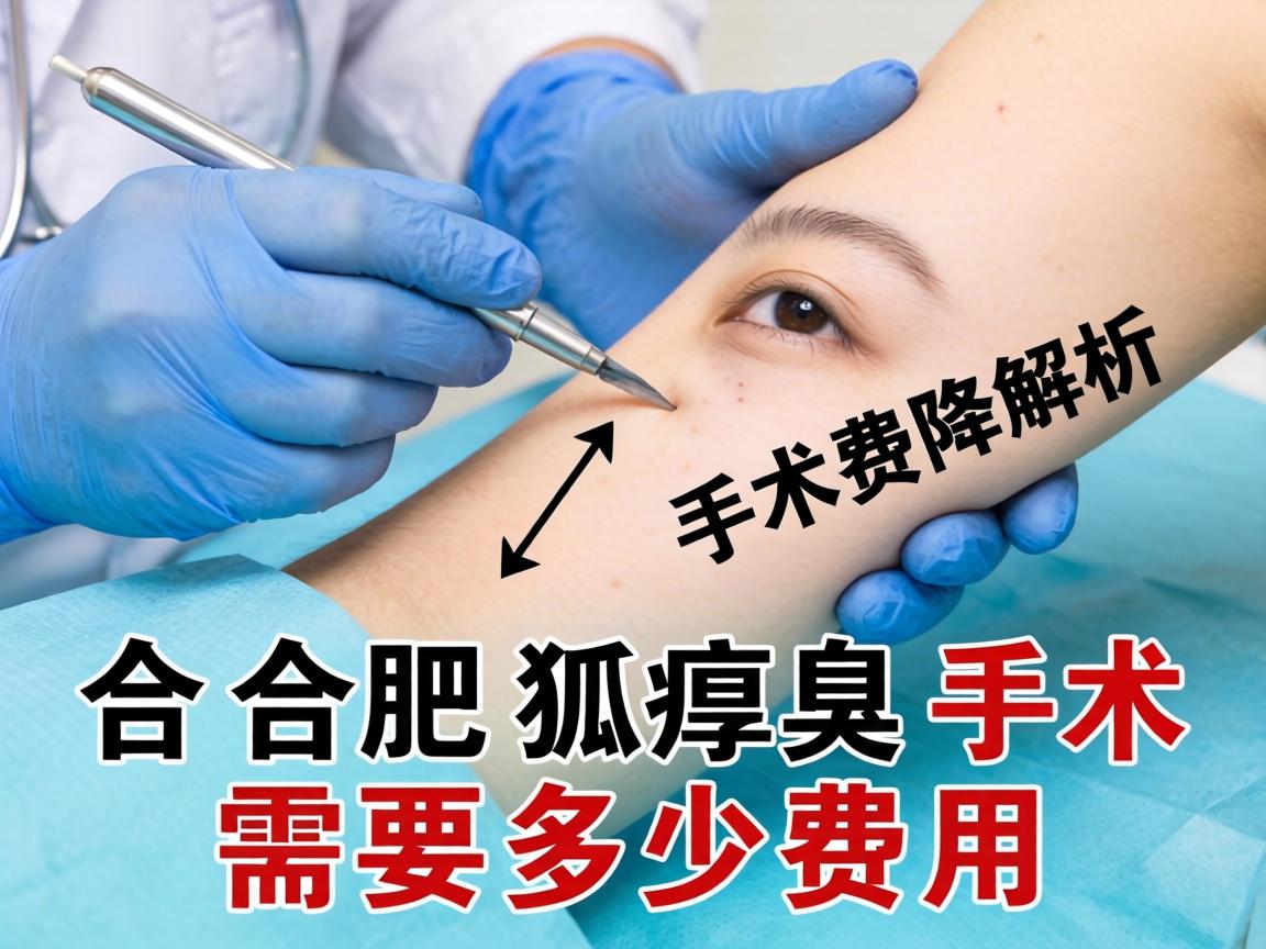 狐臭手术费用解析，合肥狐臭手术需要多少费用