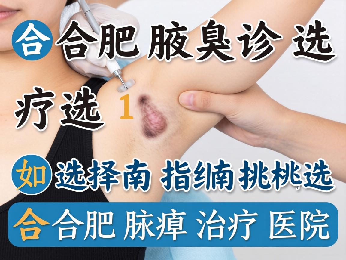 合肥腋臭诊疗选择指南，如何挑选合肥腋臭治疗医院