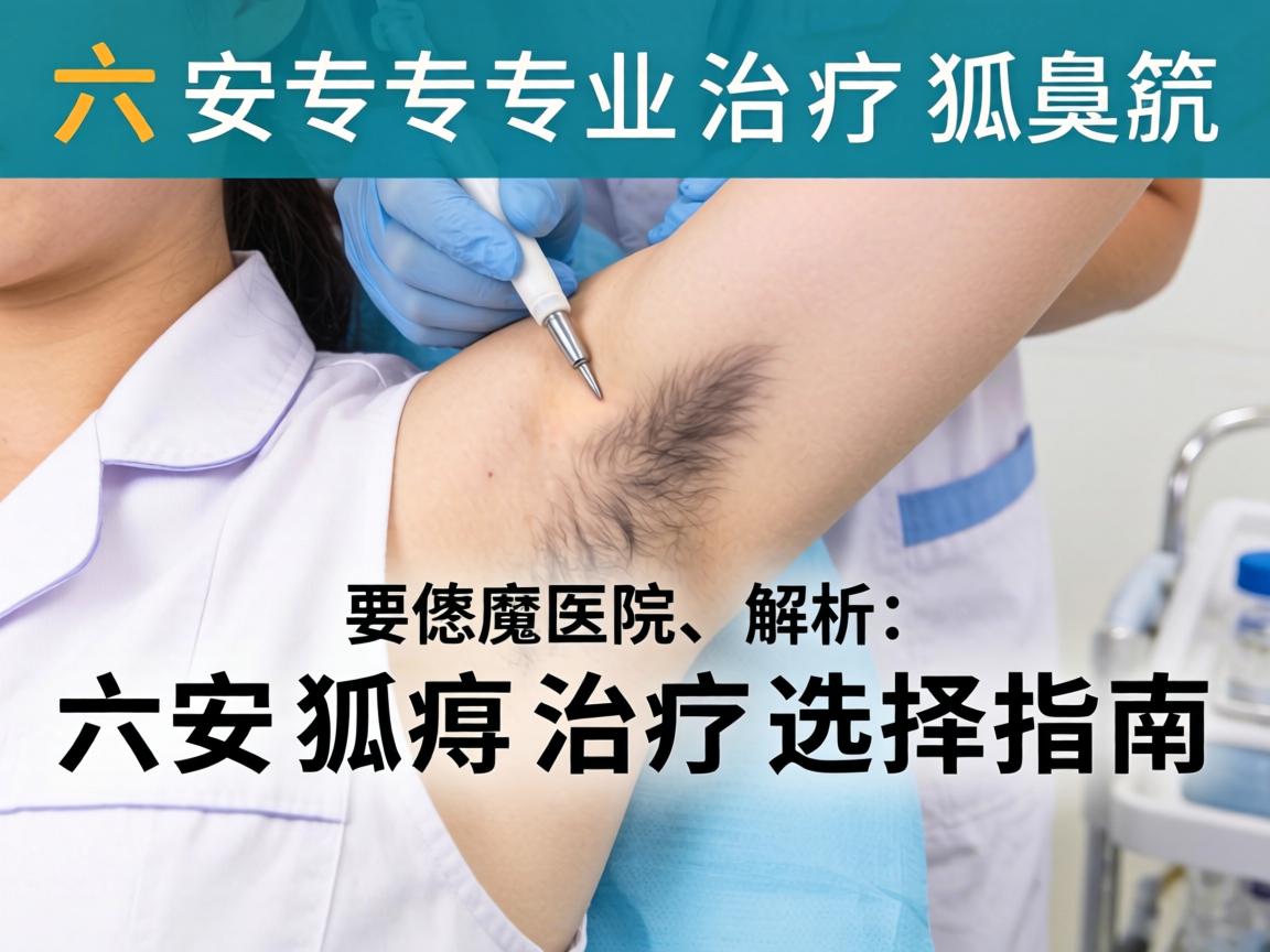 六安专业治疗狐臭医院解析，六安狐臭治疗选择指南