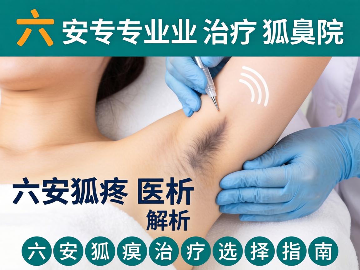 六安专业治疗狐臭医院解析，六安狐臭治疗选择指南