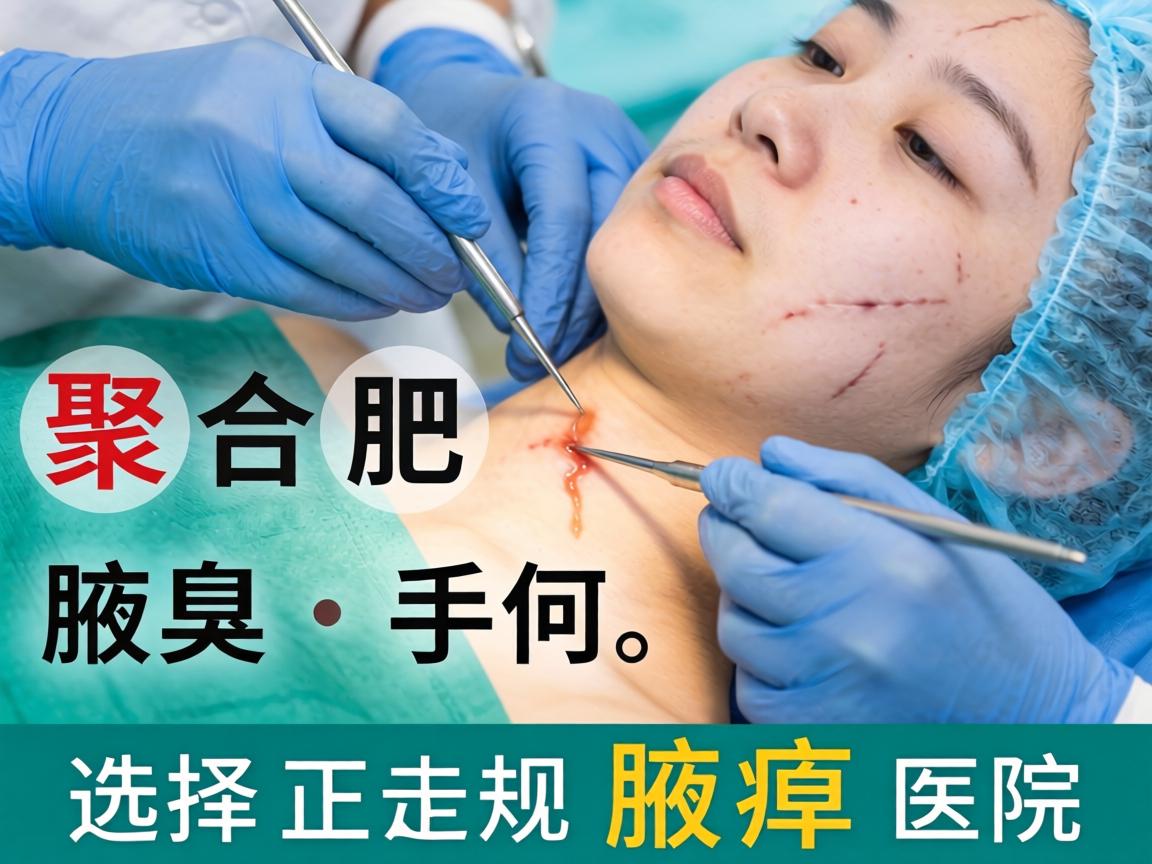 聚焦合肥腋臭手术，如何选择正规腋臭医院