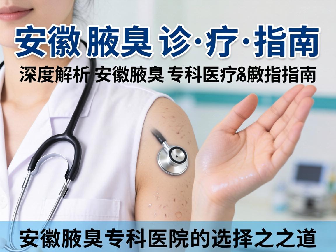 安徽腋臭诊疗指南，深度解析安徽腋臭专科医院的选择之道
