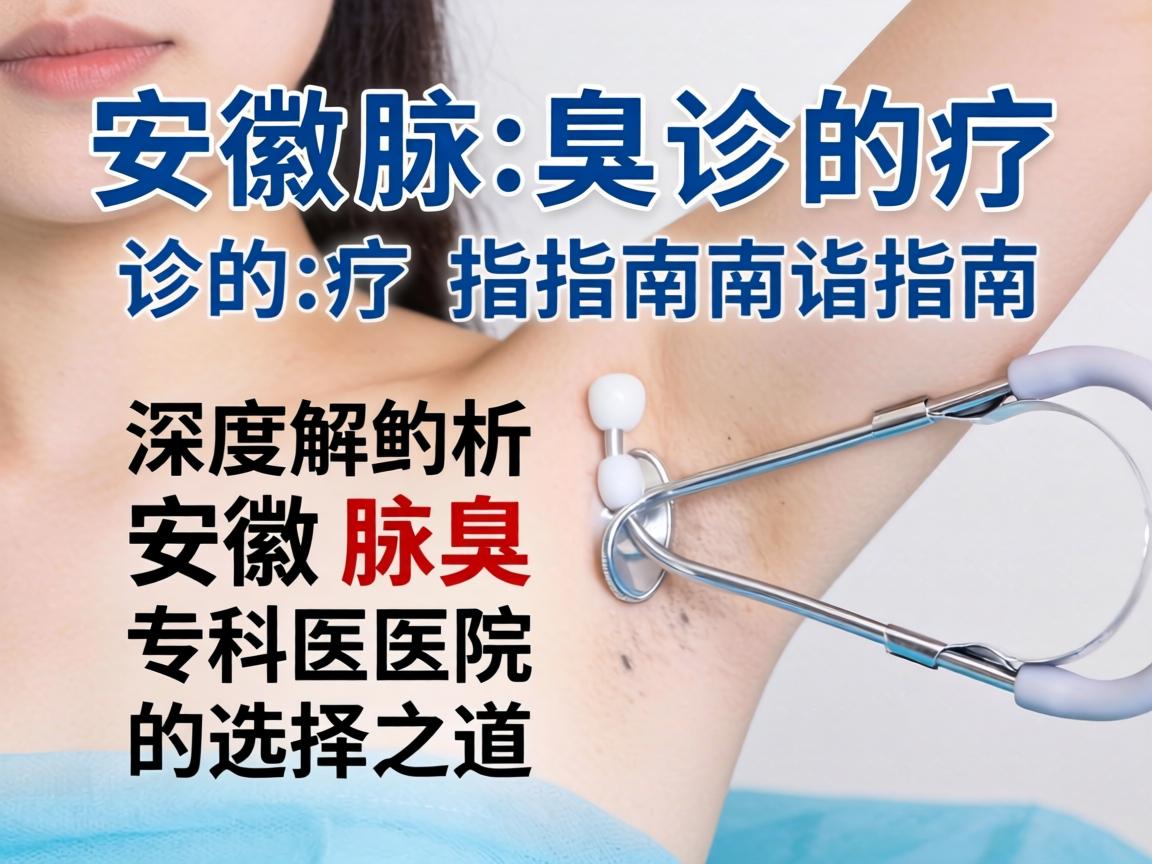 安徽腋臭诊疗指南，深度解析安徽腋臭专科医院的选择之道