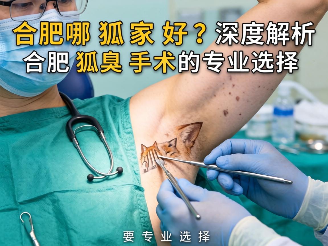 合肥狐臭手术哪家好？深度解析合肥狐臭手术的专业选择