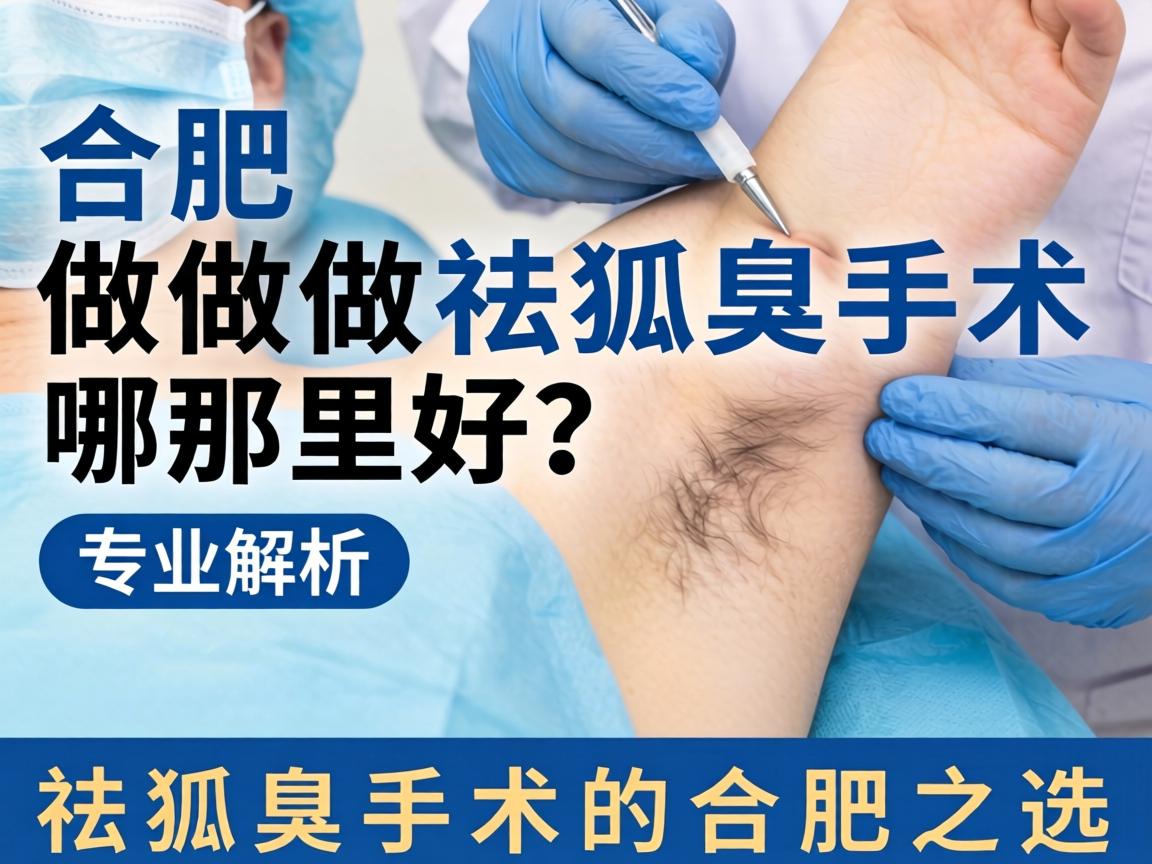 合肥做祛狐臭手术哪里好？专业解析祛狐臭手术的合肥之选