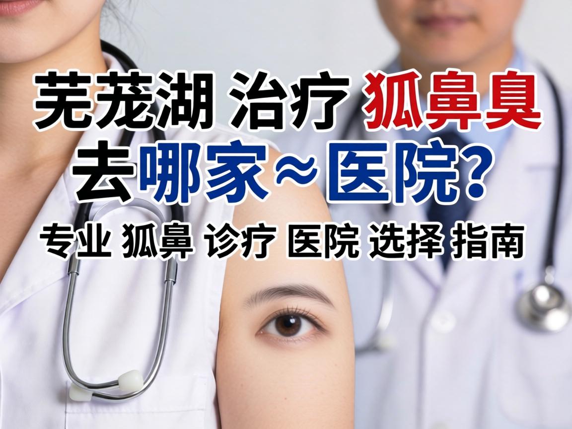 芜湖治疗狐臭去哪家医院？专业狐臭诊疗医院选择指南