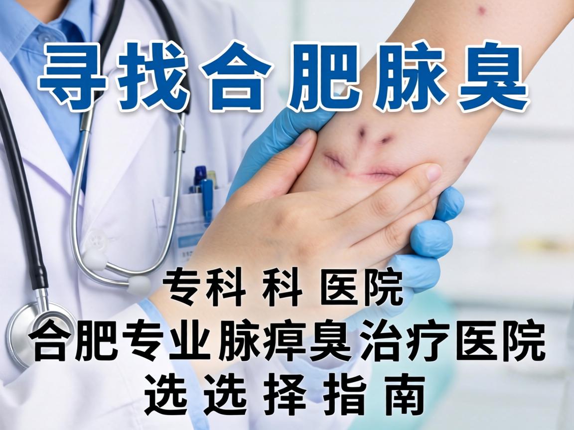 寻找合肥腋臭专科医院，合肥专业腋臭治疗医院的选择指南