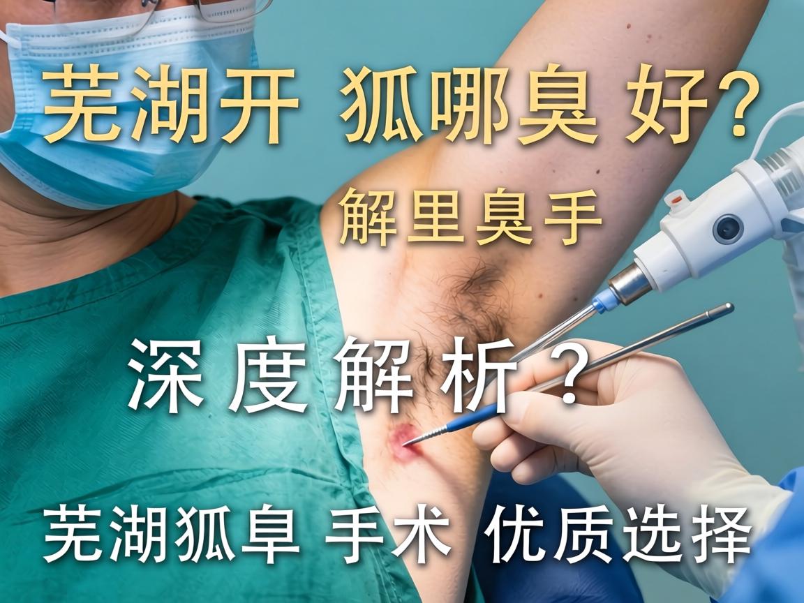 芜湖开狐臭手术哪里好？深度解析芜湖狐臭手术优质选择