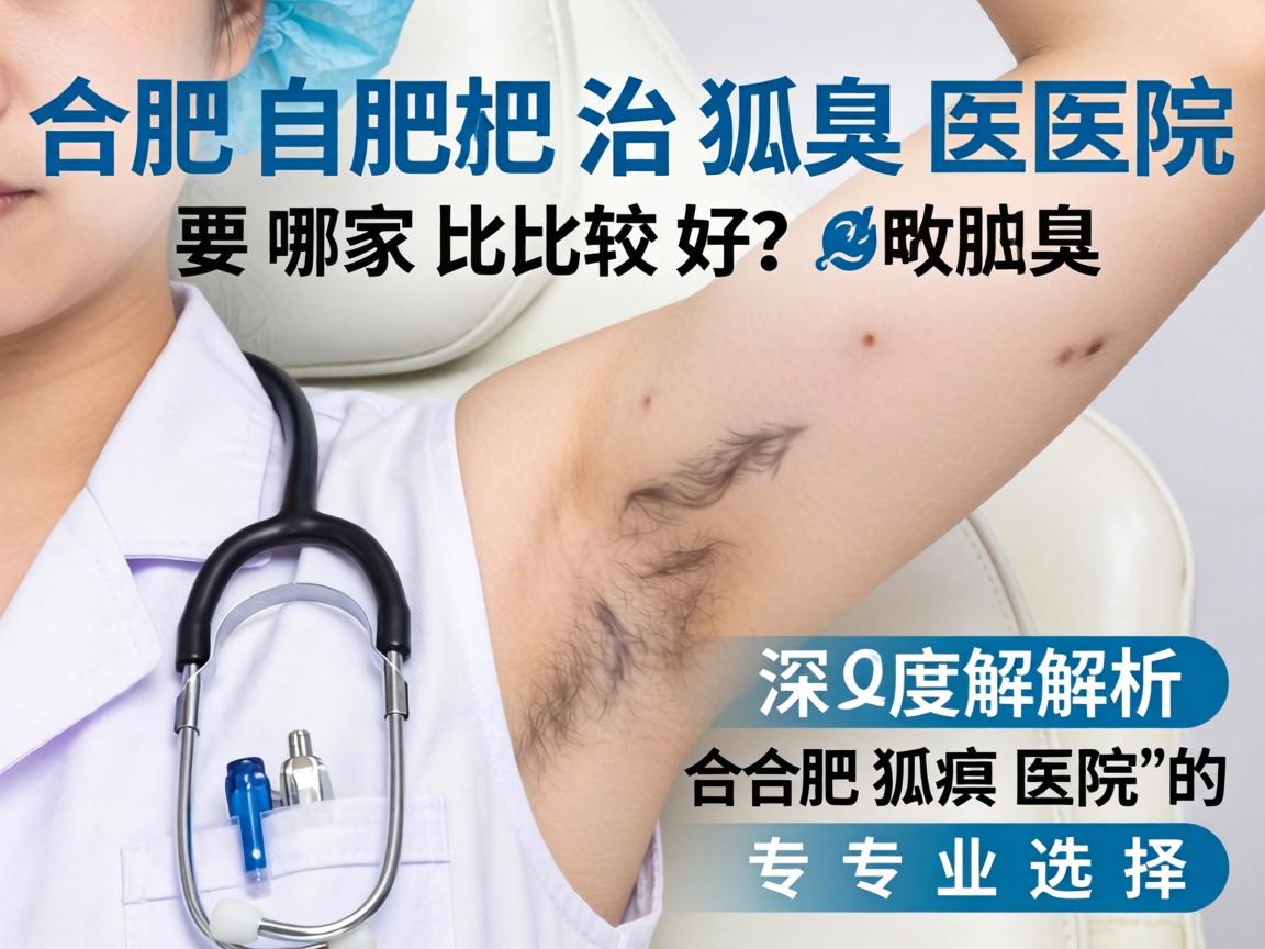 合肥治狐臭医院哪家比较好？深度解析合肥狐臭医院的专业选择