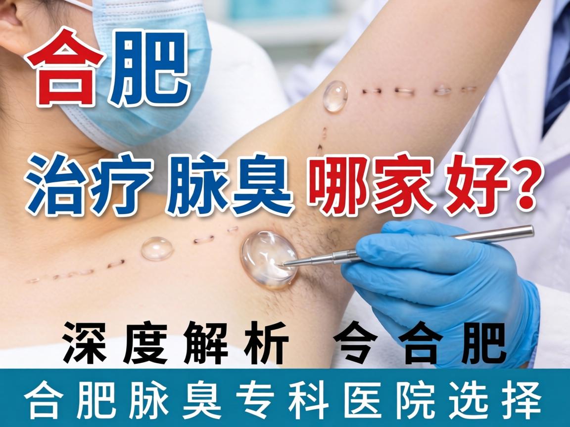 合肥治疗腋臭哪家好？深度解析合肥腋臭专科医院选择