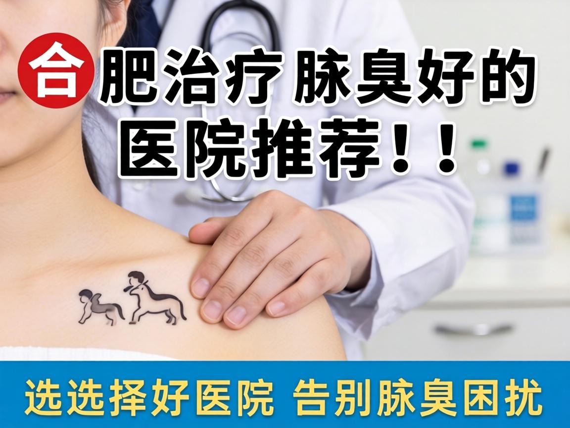 合肥治疗腋臭好的医院推荐，选择好医院告别腋臭困扰