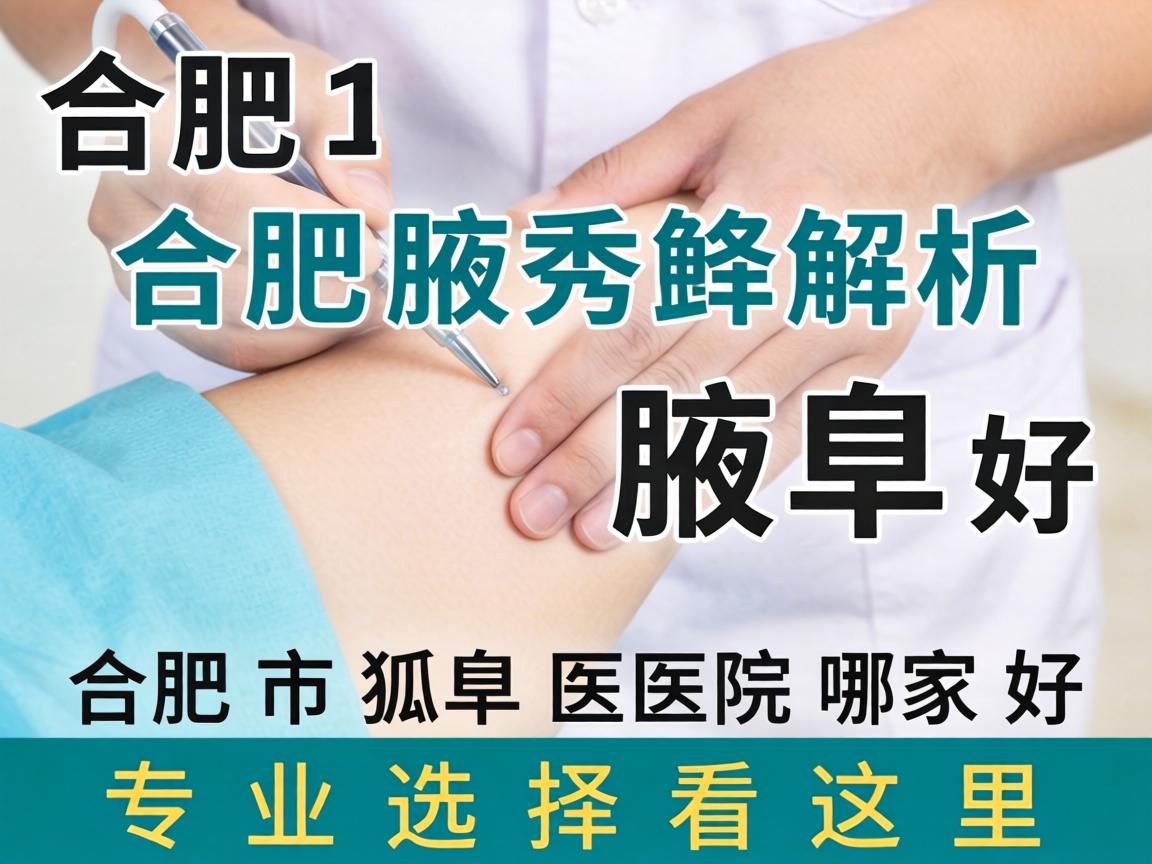 合肥腋秀解析，合肥市狐臭医院哪家好，专业选择看这里