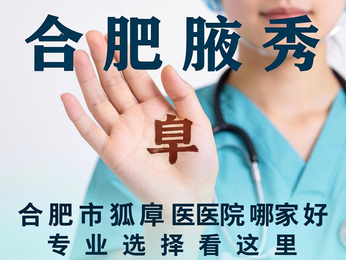 合肥腋秀解析，合肥市狐臭医院哪家好，专业选择看这里