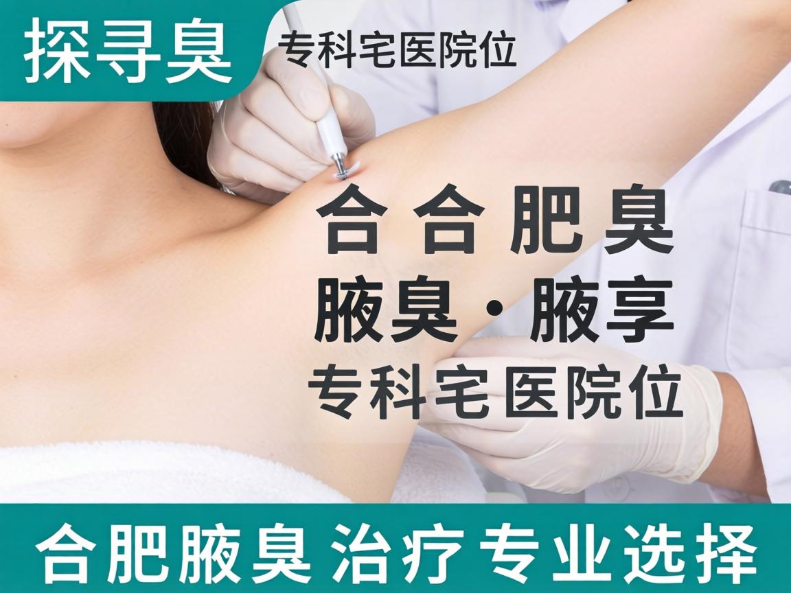 探寻合肥腋臭专科医院位置，详解合肥腋臭治疗专业选择