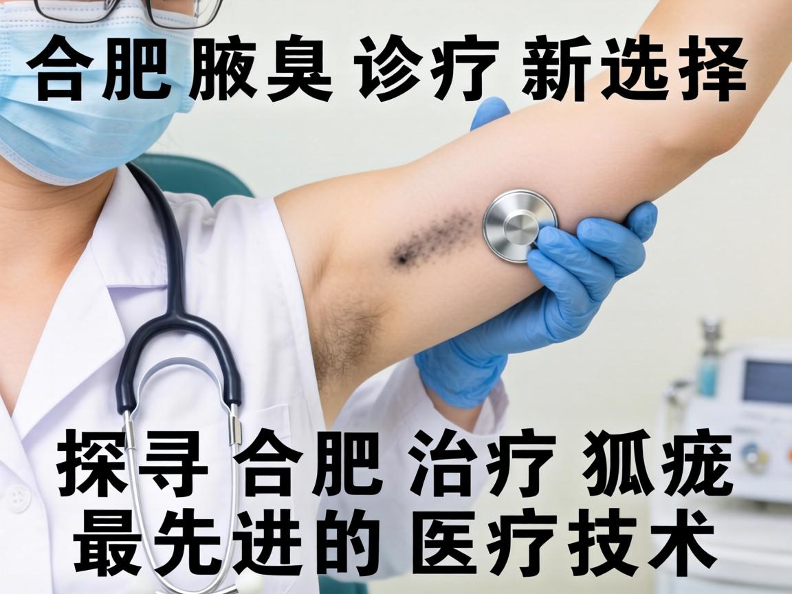 合肥腋臭诊疗新选择，探寻合肥治疗狐臭最先进的医疗技术