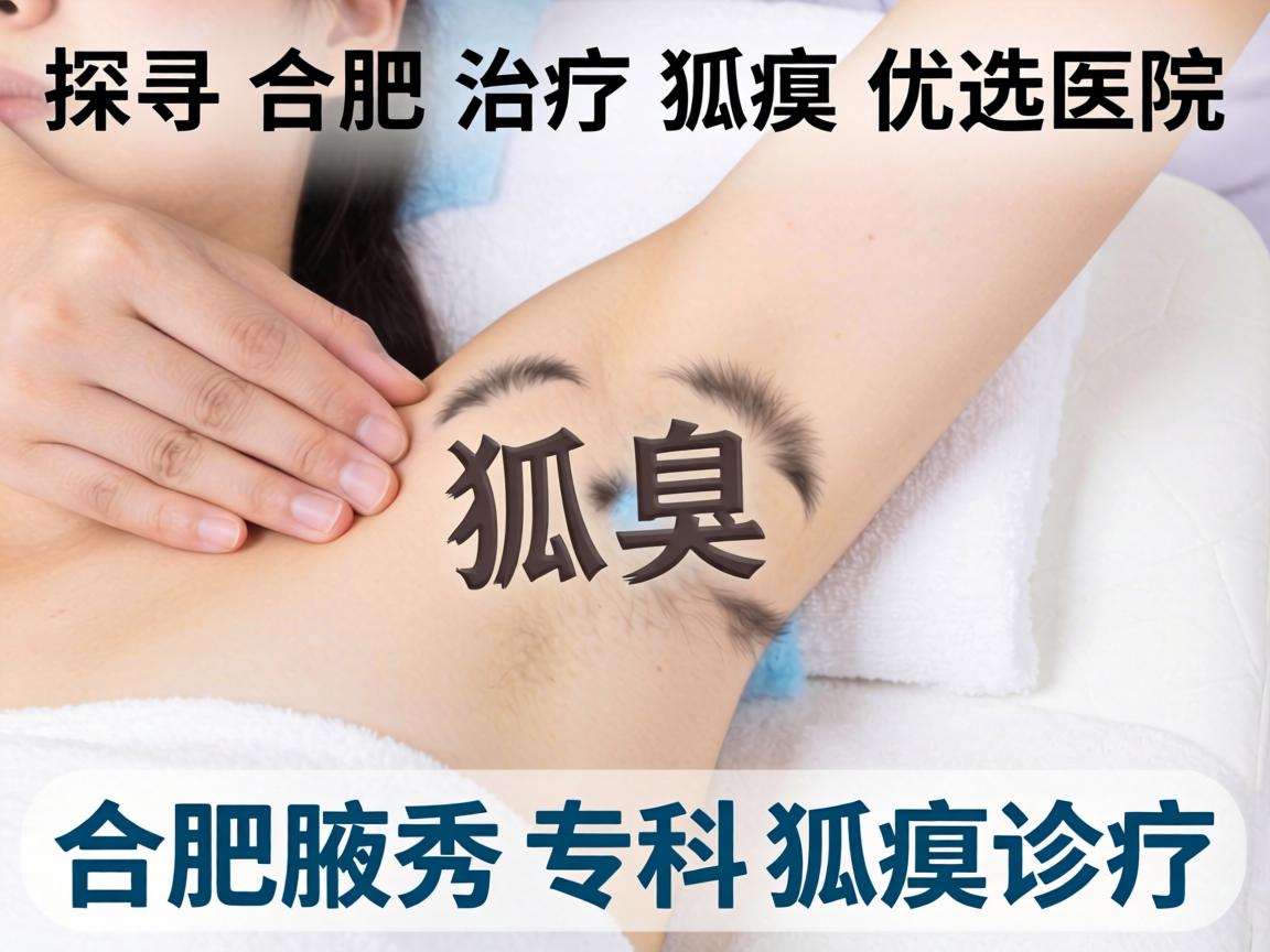 探寻合肥治疗狐臭优选医院，详解合肥腋秀专科狐臭诊疗