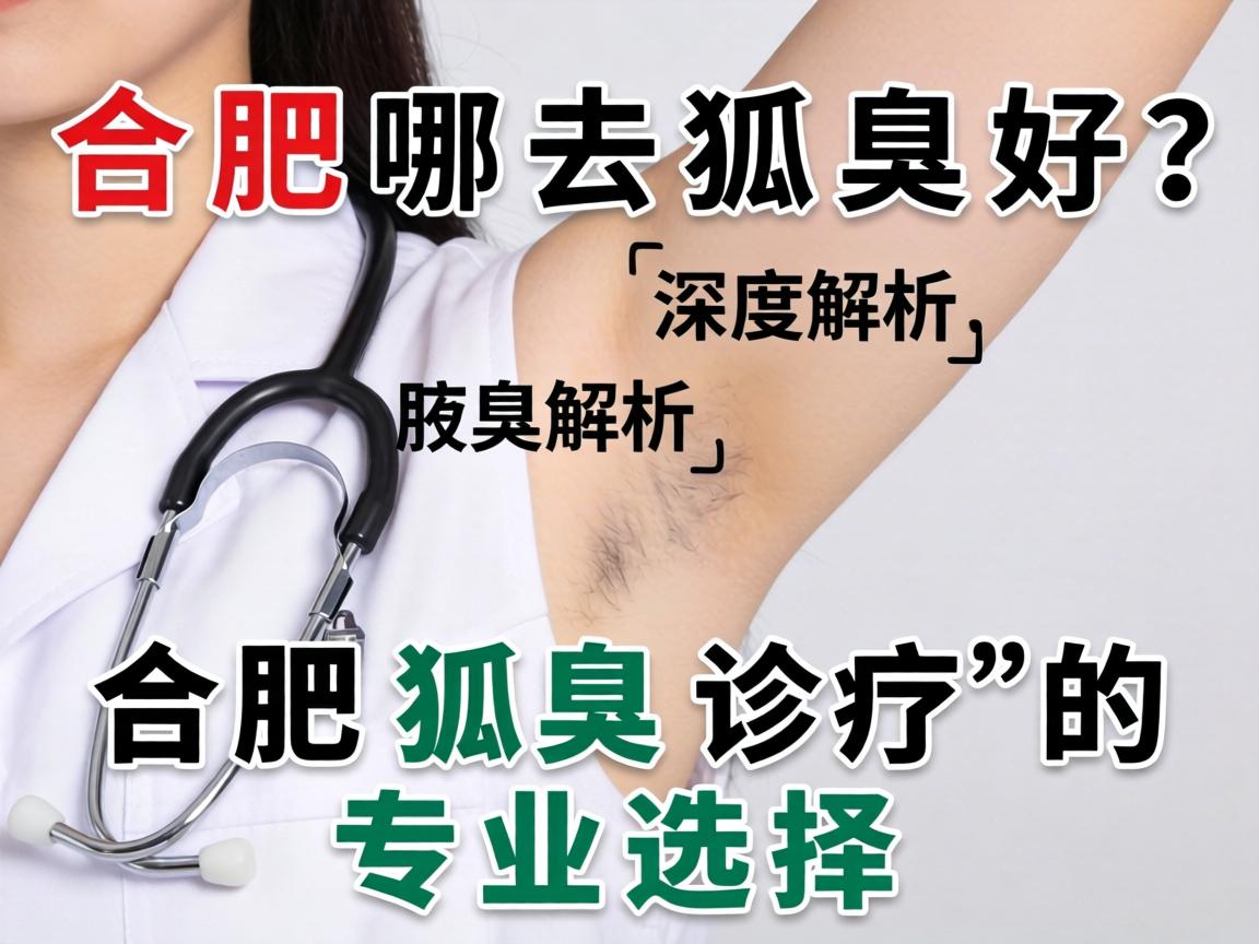 合肥哪去狐臭好？深度解析合肥狐臭诊疗的专业选择