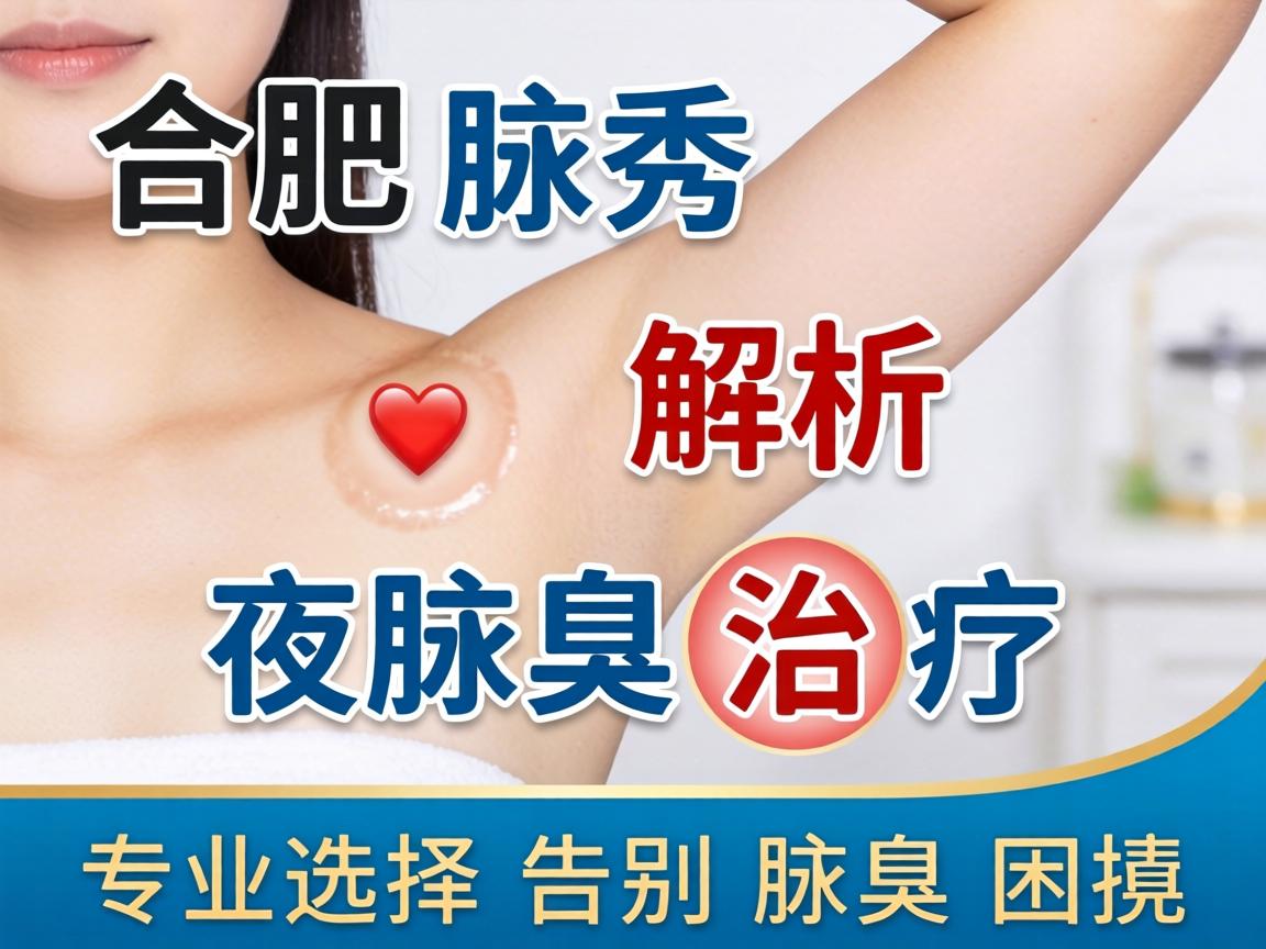 合肥腋秀解析腋臭治疗，专业选择告别腋臭困扰