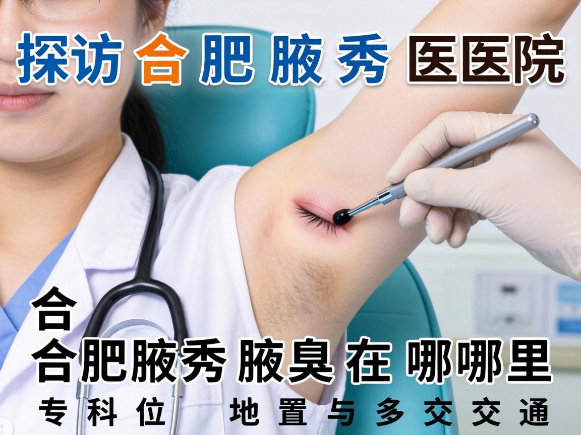 探访合肥腋秀医院在哪里，详解合肥腋秀腋臭专科位置与交通