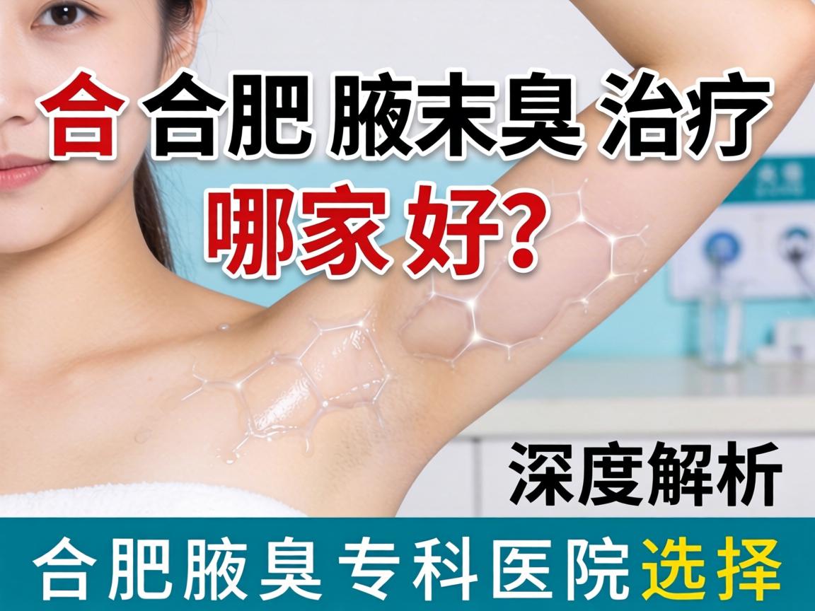 合肥腋臭治疗哪家好？深度解析合肥腋臭专科医院选择