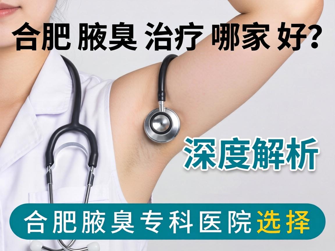 合肥腋臭治疗哪家好？深度解析合肥腋臭专科医院选择