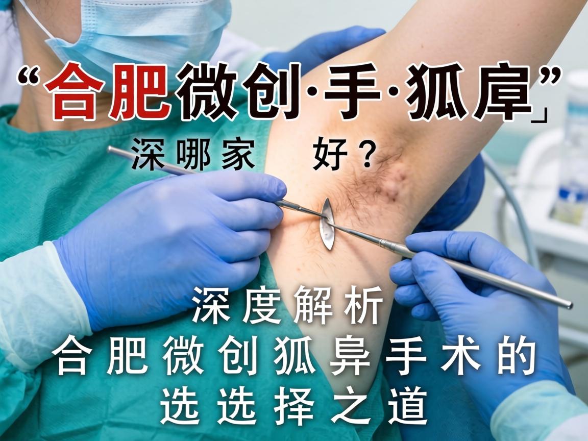 合肥微创狐臭手术哪家好？深度解析合肥微创狐臭手术的选择之道