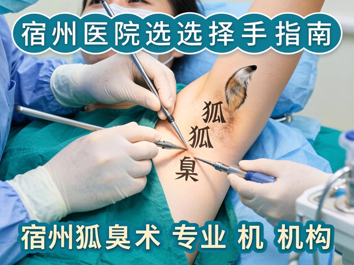 宿州狐臭手术医院选择指南，详解宿州狐臭术专业机构