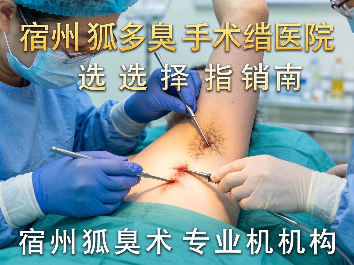 宿州狐臭手术医院选择指南，详解宿州狐臭术专业机构