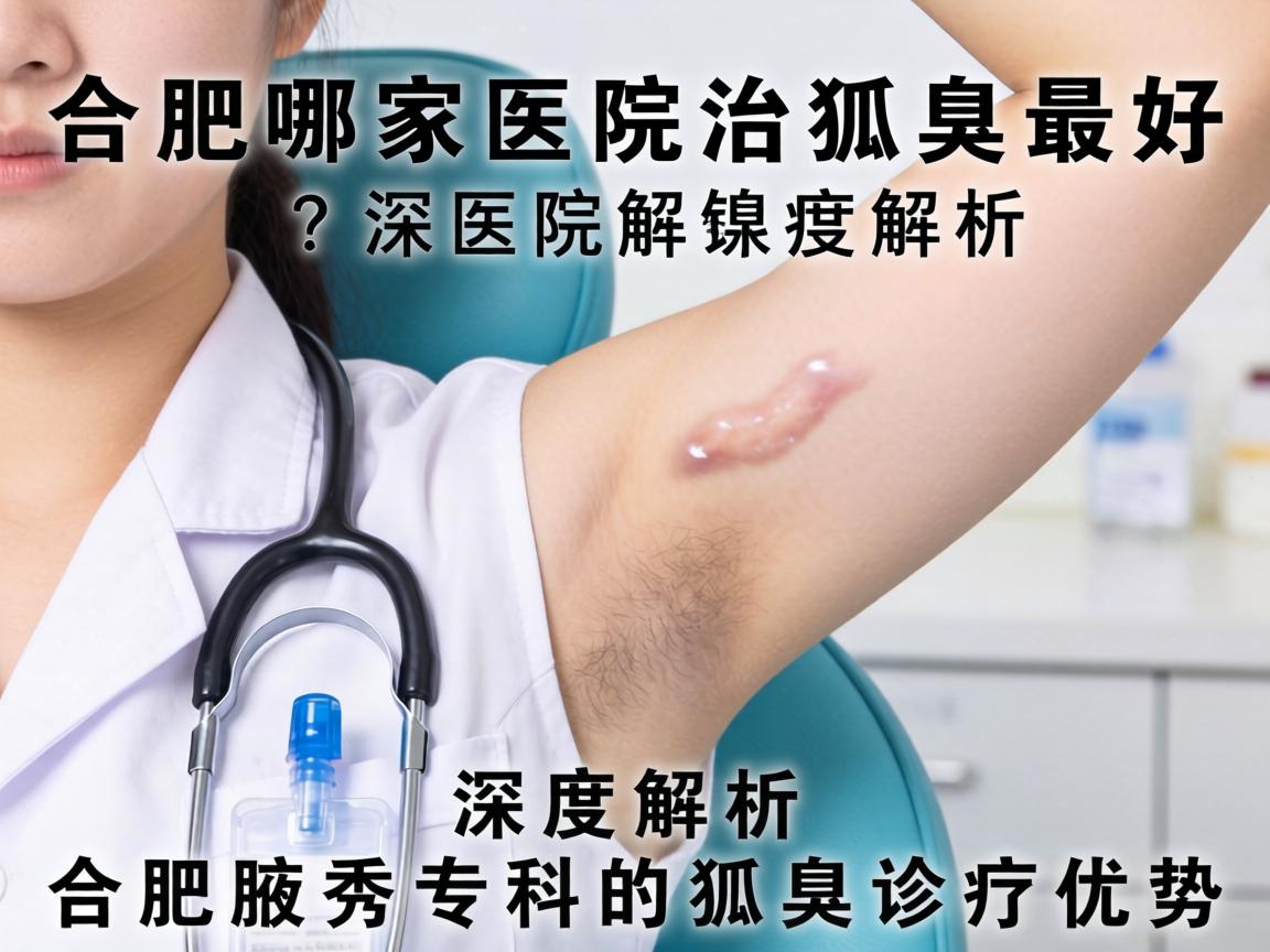 合肥哪家医院治狐臭最好？深度解析合肥腋秀专科的狐臭诊疗优势