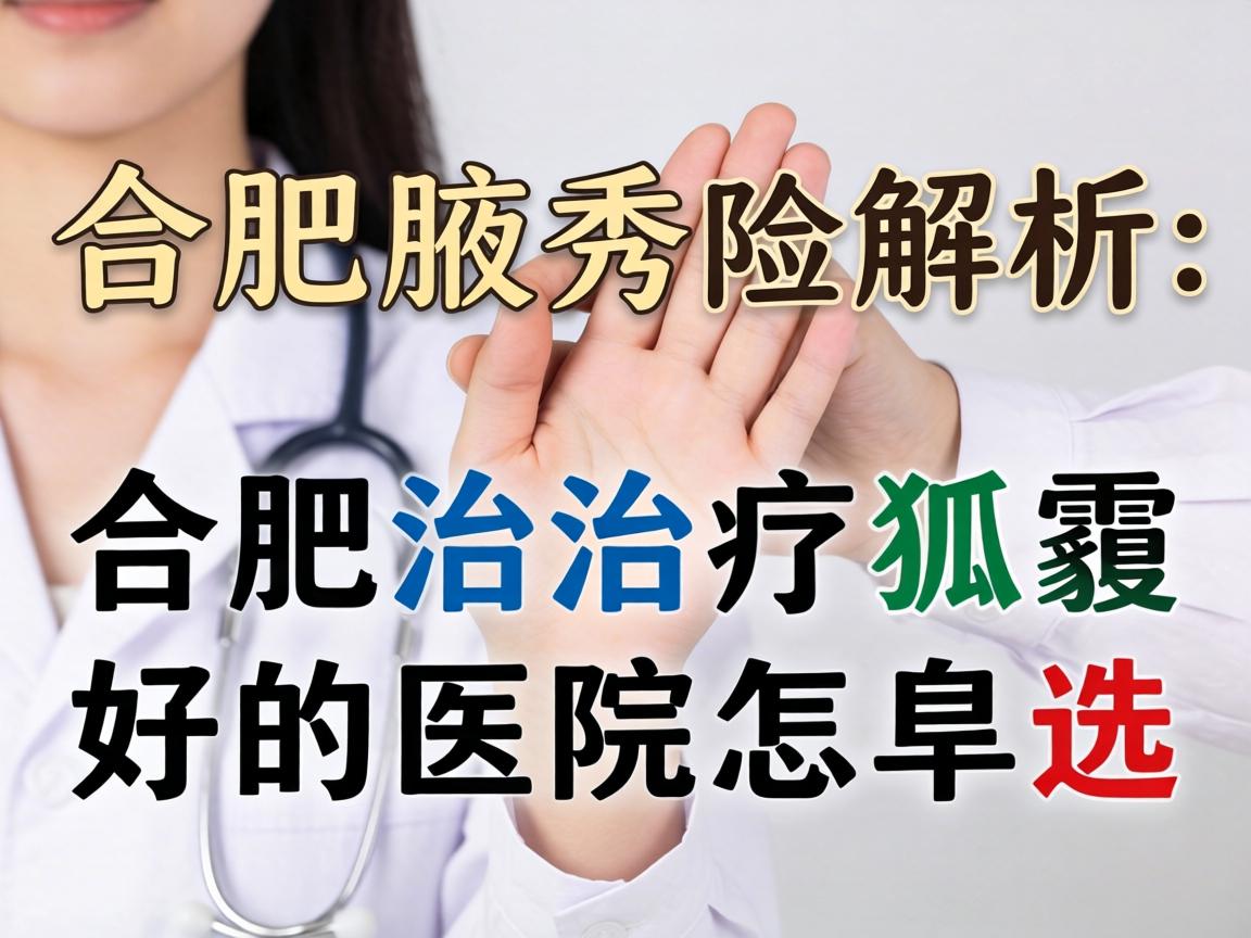 合肥腋秀解析，合肥治疗狐臭好的医院怎么选