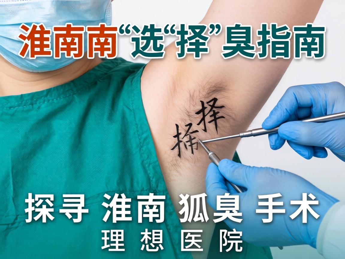 淮南狐臭手术选择指南，探寻淮南狐臭手术理想医院