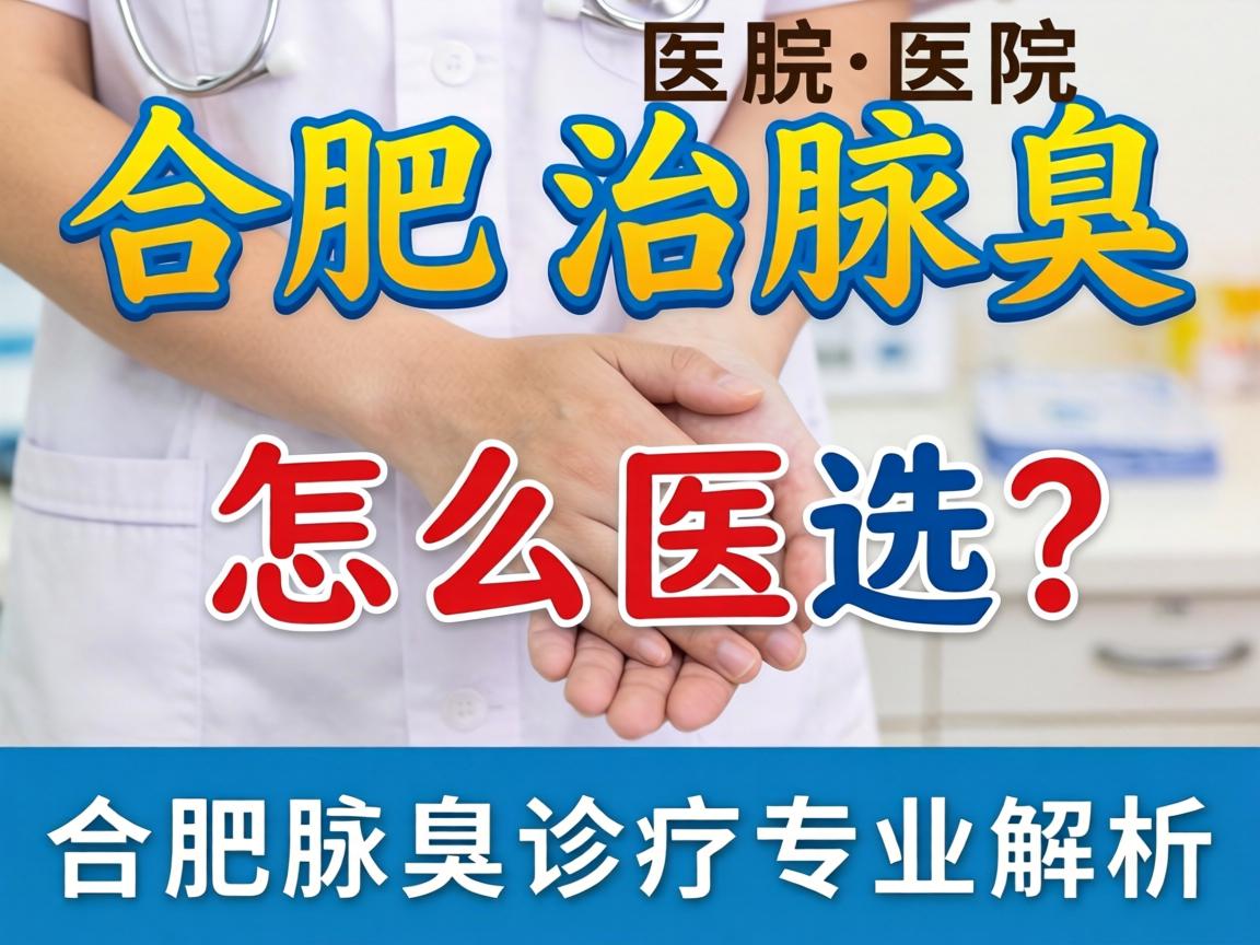 合肥治腋臭医院怎么选？合肥腋臭诊疗专业解析
