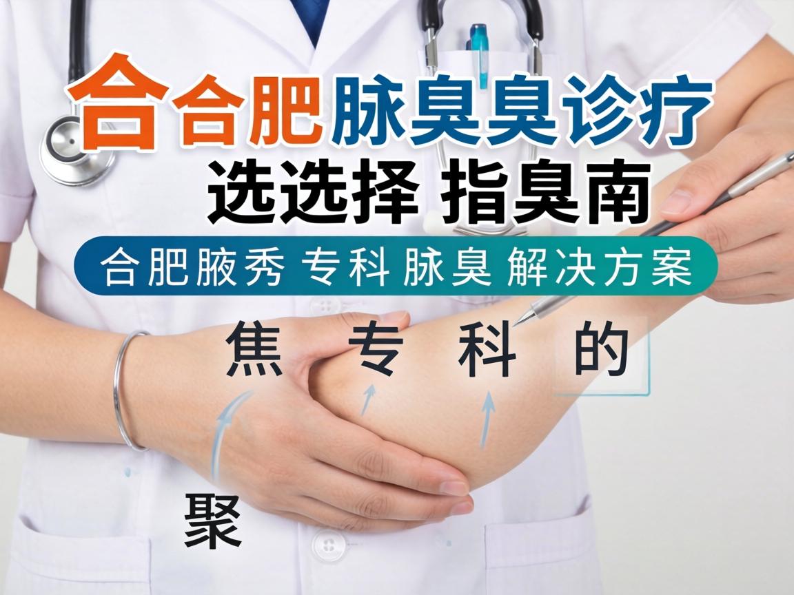 合肥腋臭诊疗选择指南，聚焦合肥腋秀专科的腋臭解决方案