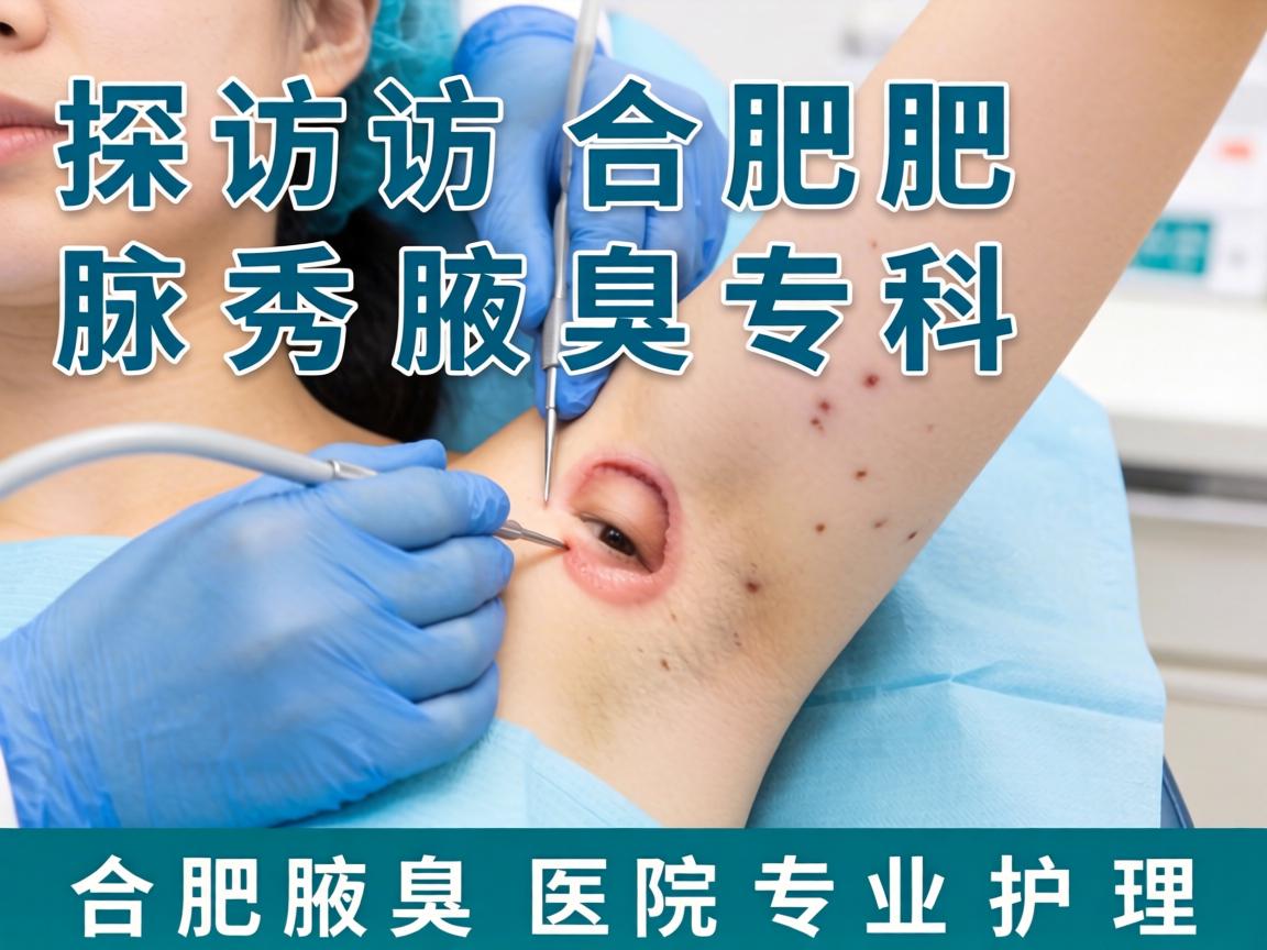 探访合肥腋秀腋臭专科，详解合肥腋臭医院专业护理