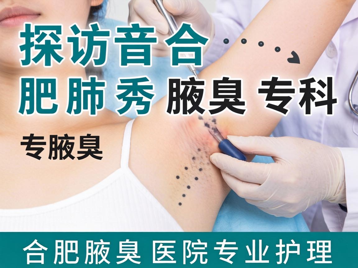探访合肥腋秀腋臭专科，详解合肥腋臭医院专业护理