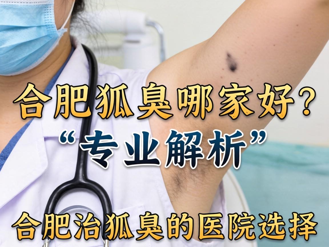 合肥治狐臭哪家好？专业解析合肥治狐臭的医院选择