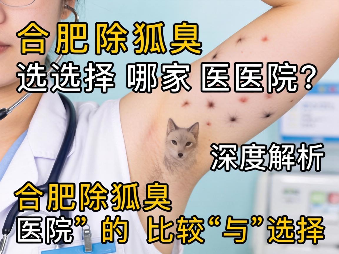合肥除狐臭选择哪家医院？深度解析合肥除狐臭医院的比较与选择
