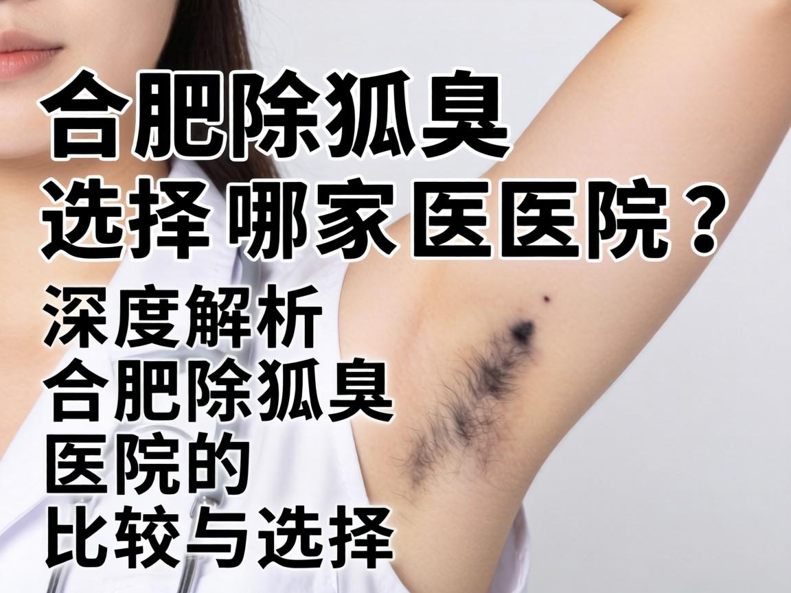 合肥除狐臭选择哪家医院？深度解析合肥除狐臭医院的比较与选择
