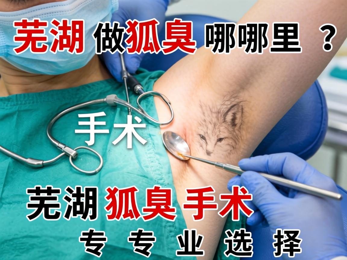 芜湖狐臭手术哪里做？详解芜湖狐臭手术专业选择