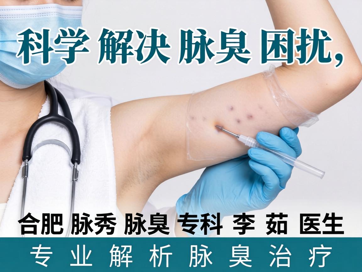 科学解决腋臭困扰，合肥腋秀腋臭专科李茹医生专业解析腋臭治疗