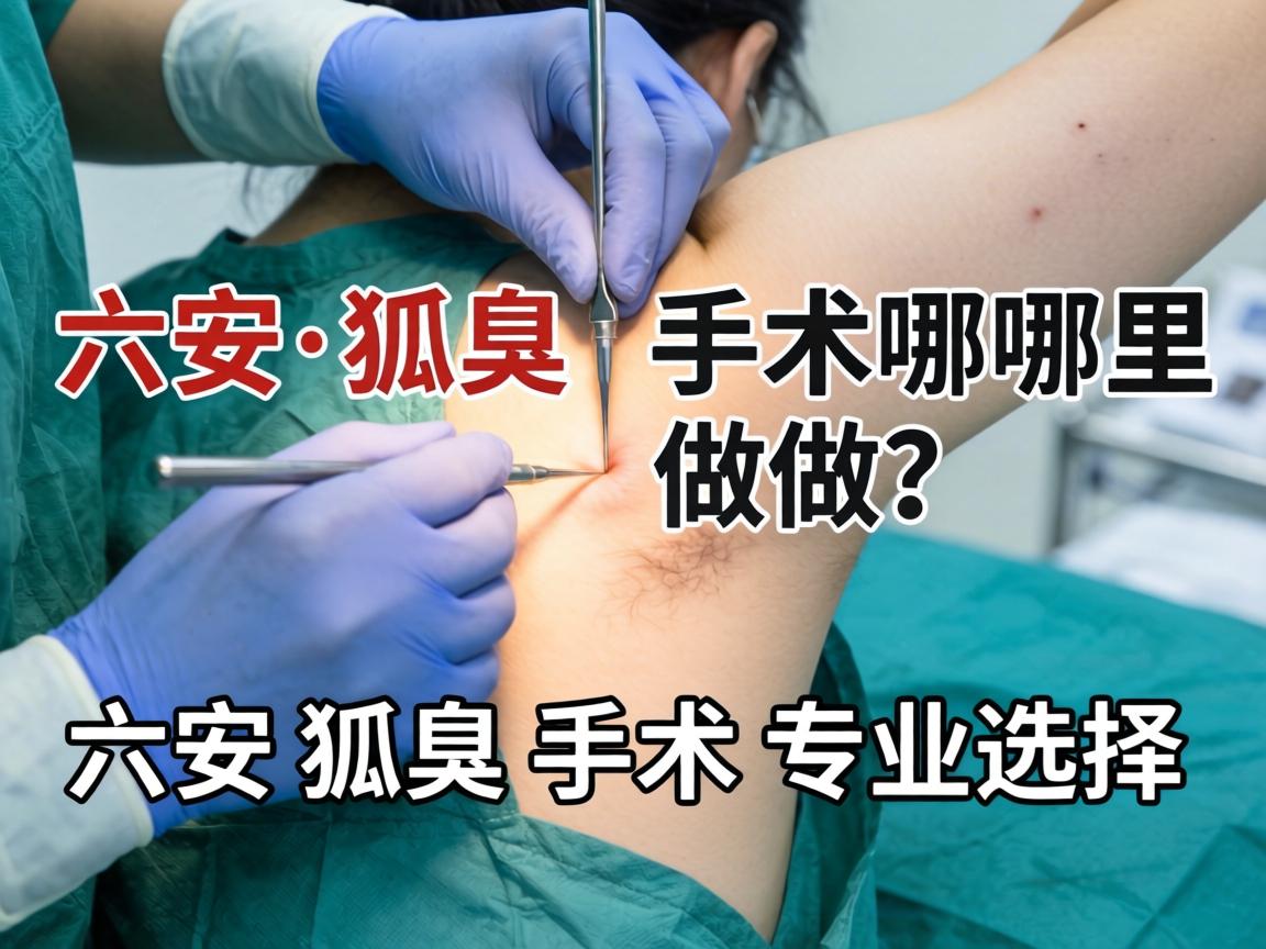 六安狐臭手术哪里做？详解六安狐臭手术专业选择