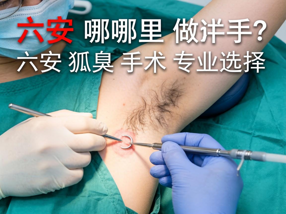 六安狐臭手术哪里做？详解六安狐臭手术专业选择